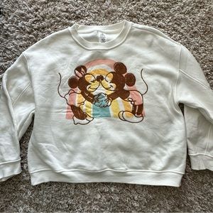 Mickey & Minnie Disney sweetheart sweatshirt- Disneyland